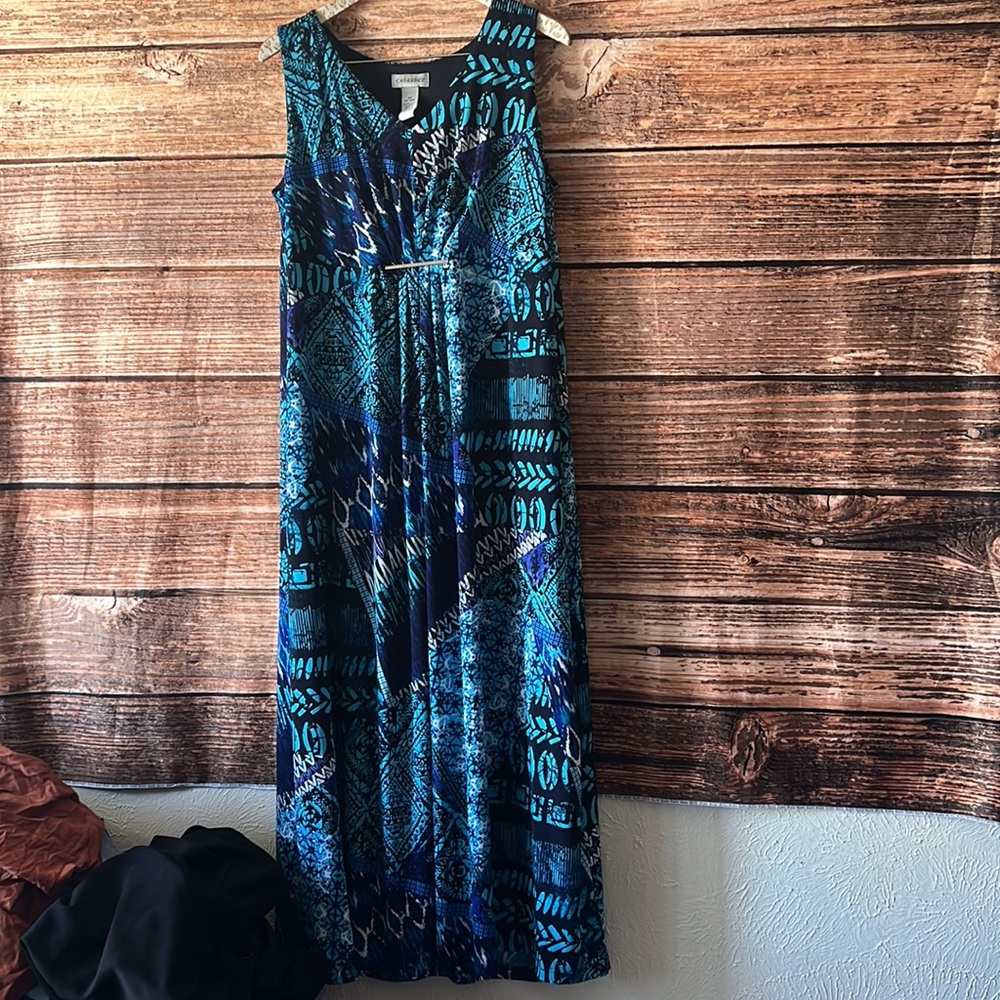 Catherine’s Multi Colored Long Maxi Dress size 0x